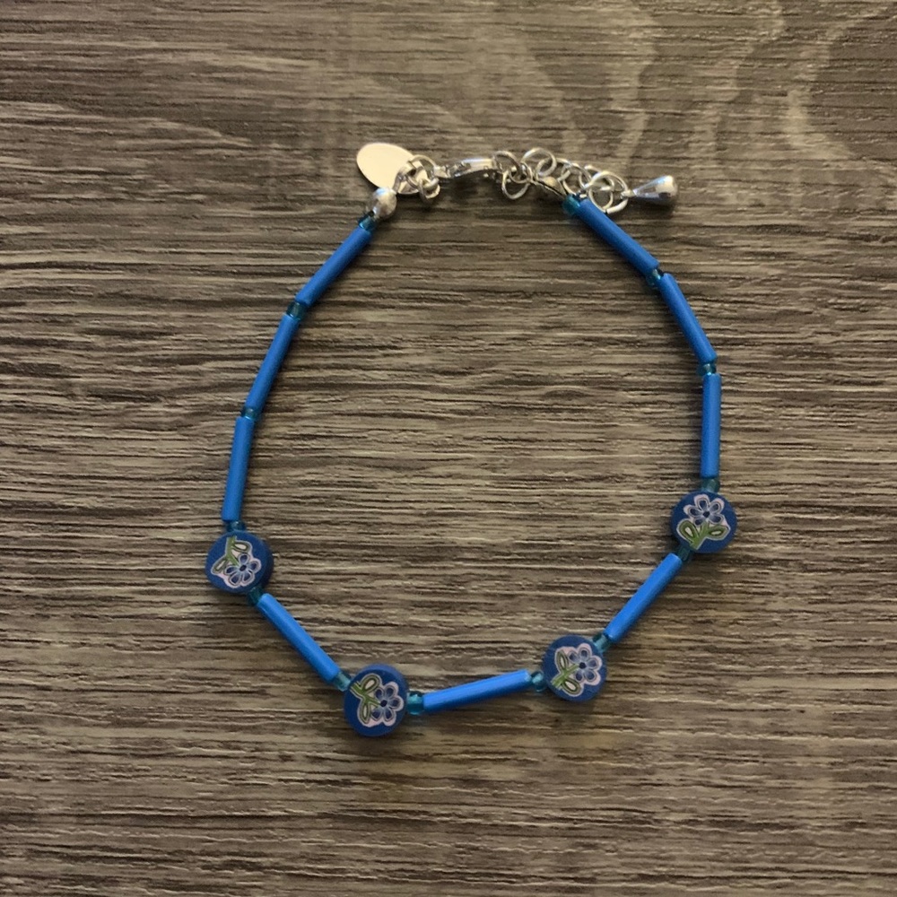 Blue bracelet